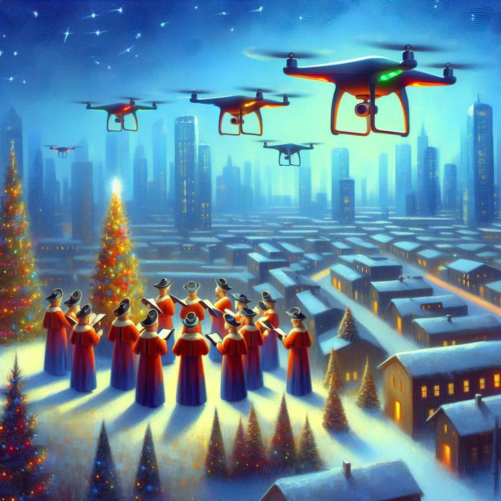 Soaring Through the Season: A Drone Enthusiast’s Holiday Tale