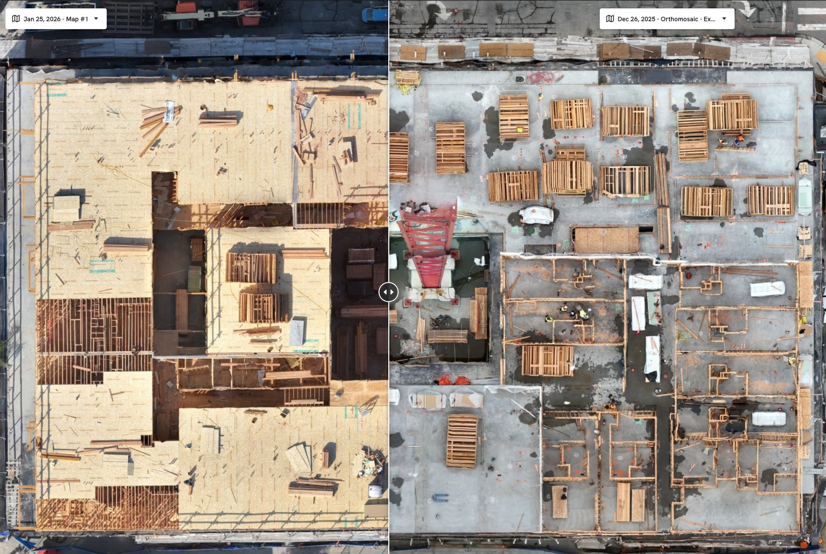Construction Progress Comparison