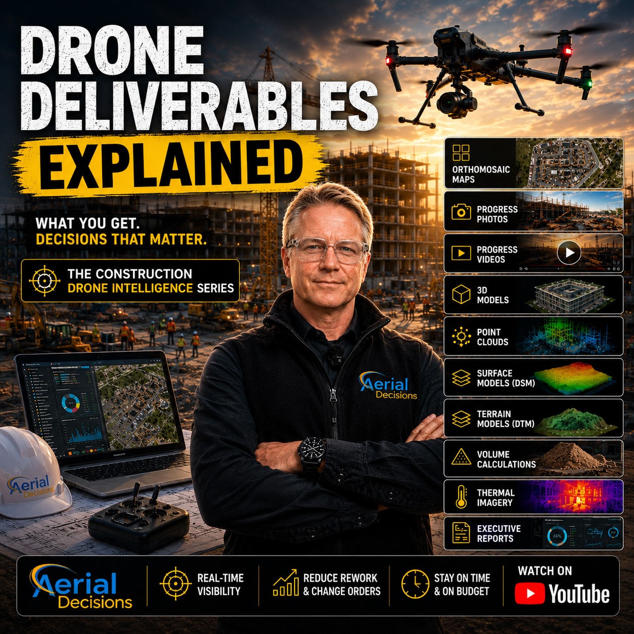 Drone Deliverables for Construction Explained